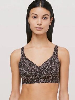 Lululemon Women's Like Nothing Bra - Lace Rose - 34B